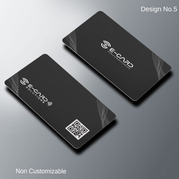 Non Customizable Icon Non Customizable PVC - E-card Solutions